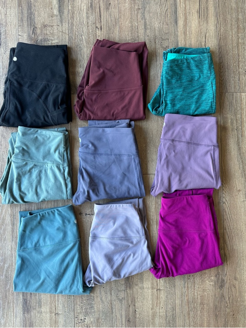 9 pair bundle - Women’s workout pants - Yogalicious Lululemon - S